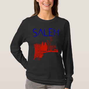 Salem American History House of Seven Gables Black T-Shirt