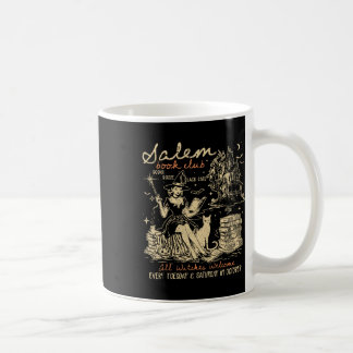 Salem Book Club Funny Bookish Halloween Spooky Rea Coffee Mug