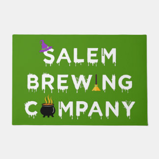 Salem Brewing Company White  Doormat
