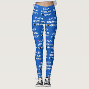 Salem Brewing Company White  Leggings