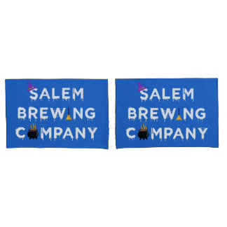 Salem Brewing Company White  Pillowcase