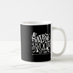 Salem Broom Co Est 1692 Funny Halloween Witch Sayi Coffee Mug