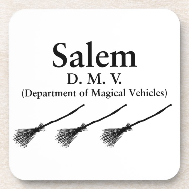 Salem DMV Coaster (Front)