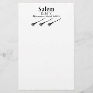 Salem DMV Stationery