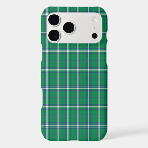 Salem Green and White Plaid iPhone Case