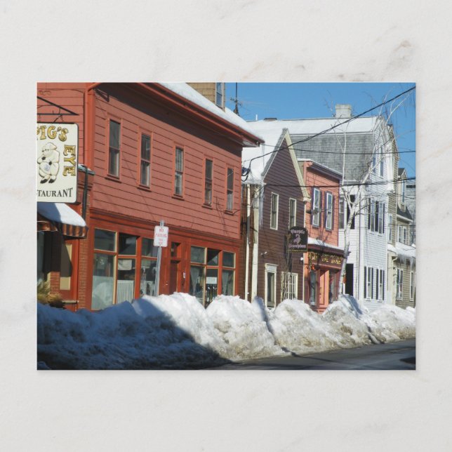 Salem in Winter Postcard (Front)
