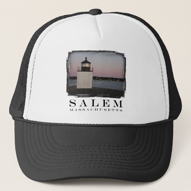 Salem Lighthouse Trucker Hat (Front)