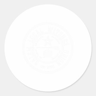Salem Local Witches Union Est 1692 Halloween  Classic Round Sticker