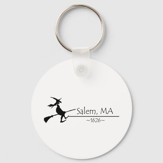 Salem, MA 1626 Keychain (Front)