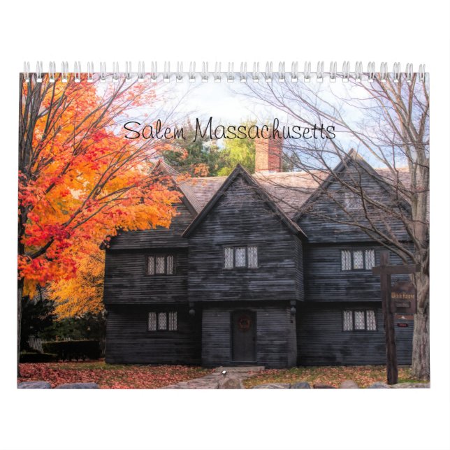 Salem Massachusetts Calendar 2024 (Cover)