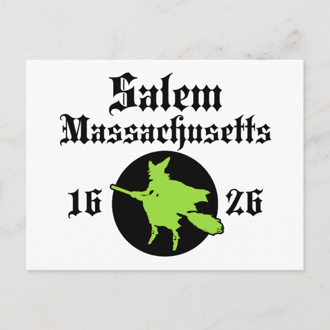 Salem Massachusetts Postcard (Front)