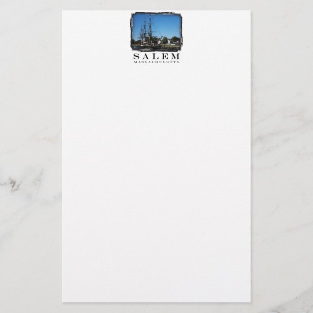 Salem Massachusetts Stationery (Front)