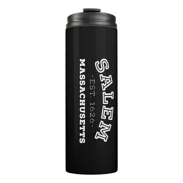 Salem Massachusetts Thermal Tumbler (Front)