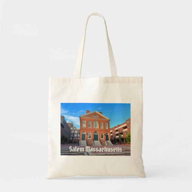 Salem Massachusetts Tote Bag (Front)