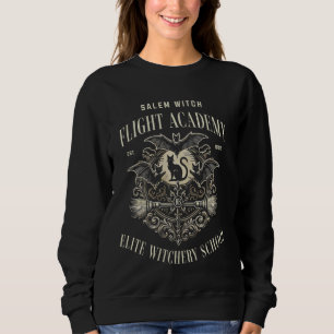 Salem Massachusetts Womens Adult Halloween Spooky Sweatshirt