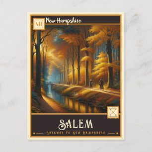 Salem, New Hampshire Vintage Postcard