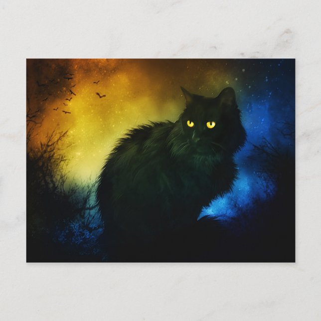 Salem Night Postcard (Front)