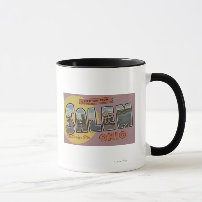 Salem, Ohio (The Quaker City) Mug (Right)