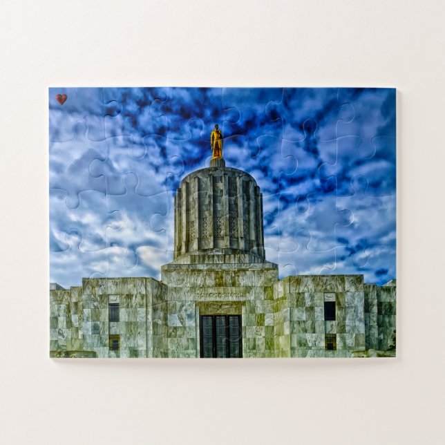 Salem Oregon Jigsaw Puzzle (Horizontal)