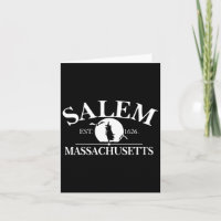 Salem The City Of Witches Machusetts Ma Vintage 