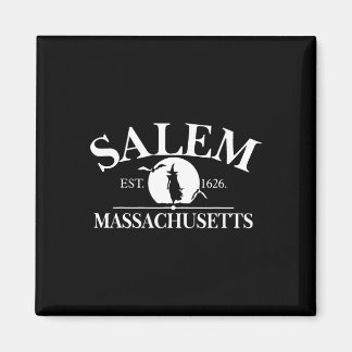 Salem The City Of Witches Machusetts Ma Vintage  Magnet