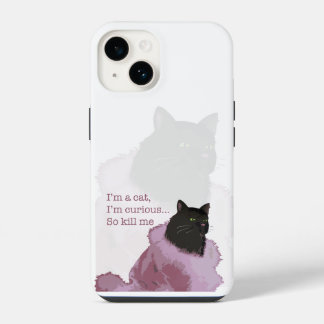 Salem The Princess Cat Taking Over The World iPhone 14 Case