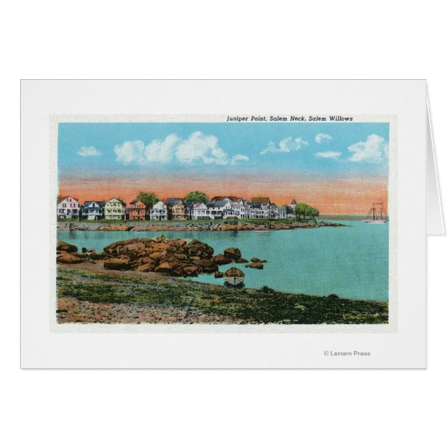 Salem Willows Vue de Juniper Point et Salem (Devant horizontal)