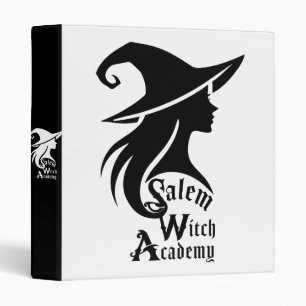 Salem Witch Academy Halloween Wiccan Witches Binder
