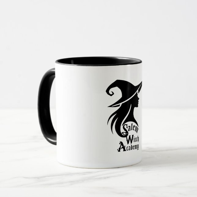 Salem Witch Academy Halloween Wiccan Witches Mug (Front Left)