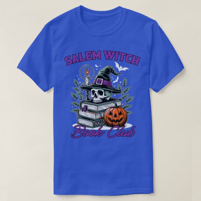 Salem Witch Book Club 4 T-Shirt (Design Front)