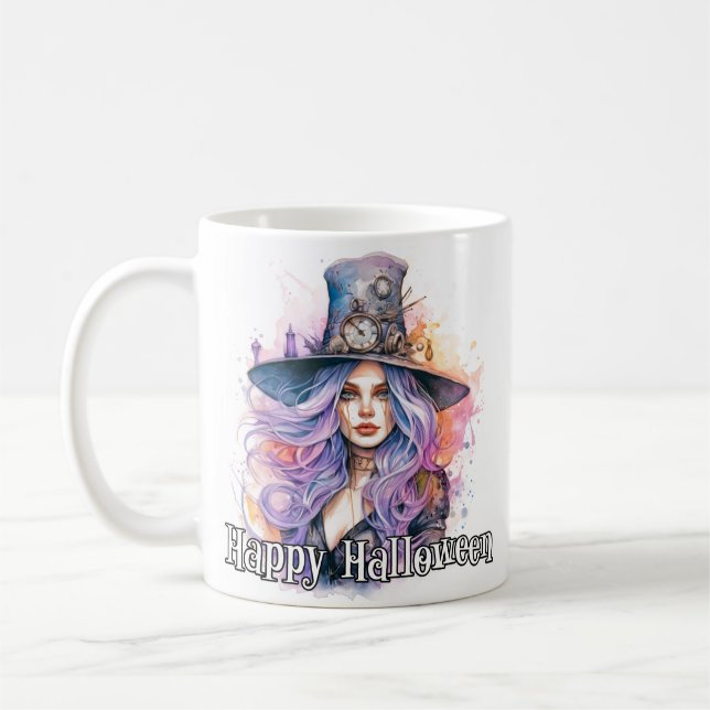 Salem Witch | Happy Halloween Coffee Mug (Left)