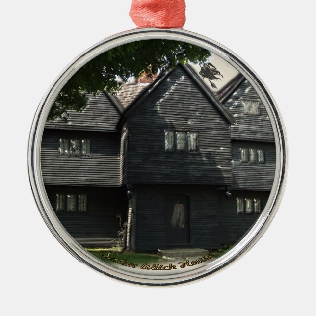 Salem Witch House Ornament (Front)