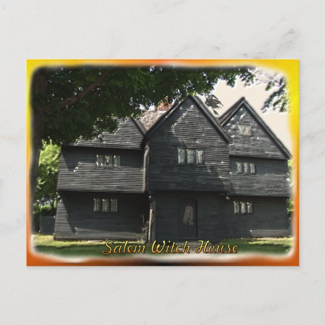 Salem Witch House Postcard (Front)