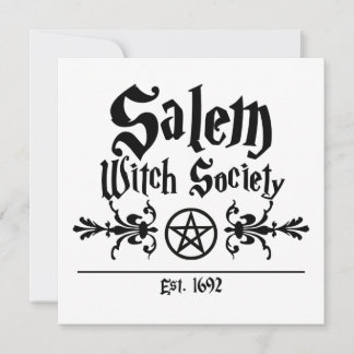 Salem Witch Society Card