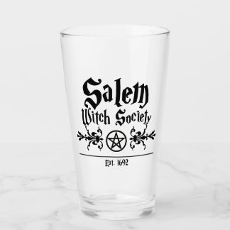 Salem Witch Society Glass