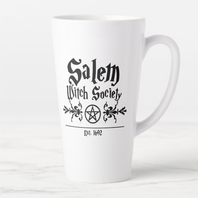Salem Witch Society Latte Mug (Right)
