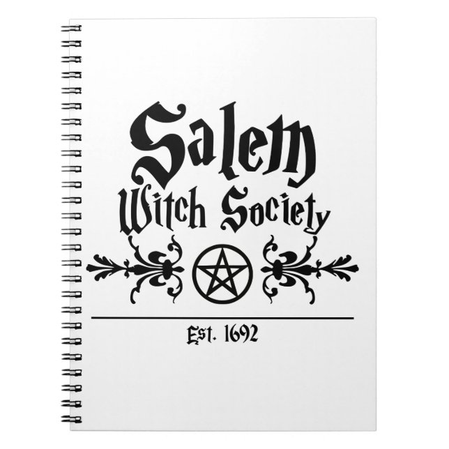 Salem Witch Society Notebook (Front)