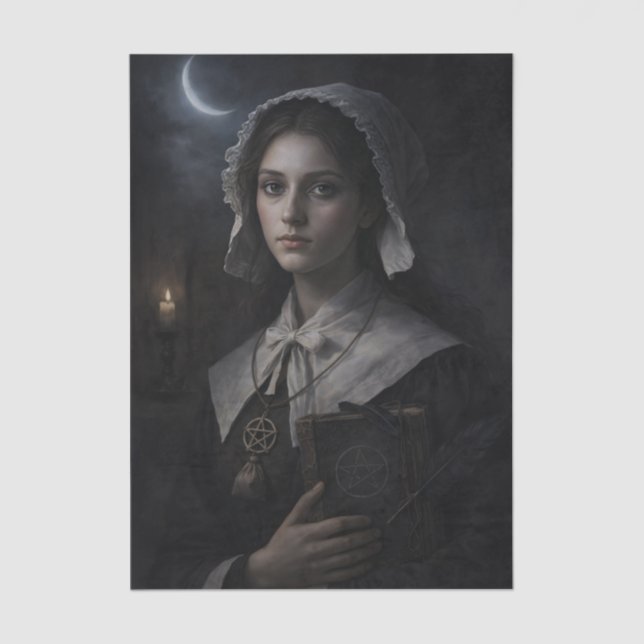 Salem Witch  Tissue Paper (Front)