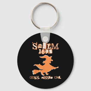 Salem Witch Trials 1692 Oops You Missed One Hallow Keychain