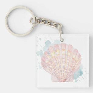 Salento Coast Shell Keychain