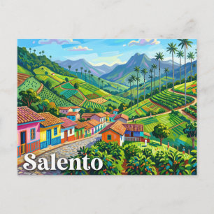 Salento Colombia Postcard