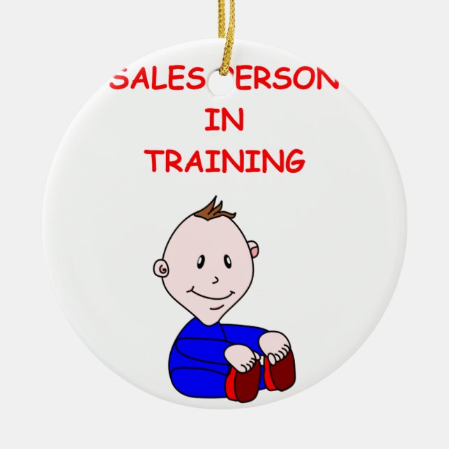 SALEs Ceramic Ornament (Front)