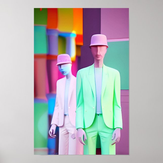 Sales Force Ken Gauge Retrowave Poster (Front)