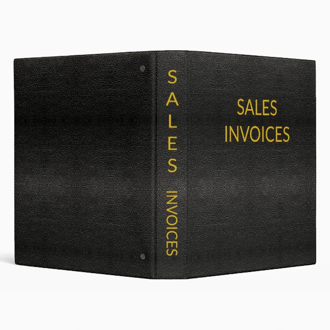 SALES INVOICES BINDER (Background)