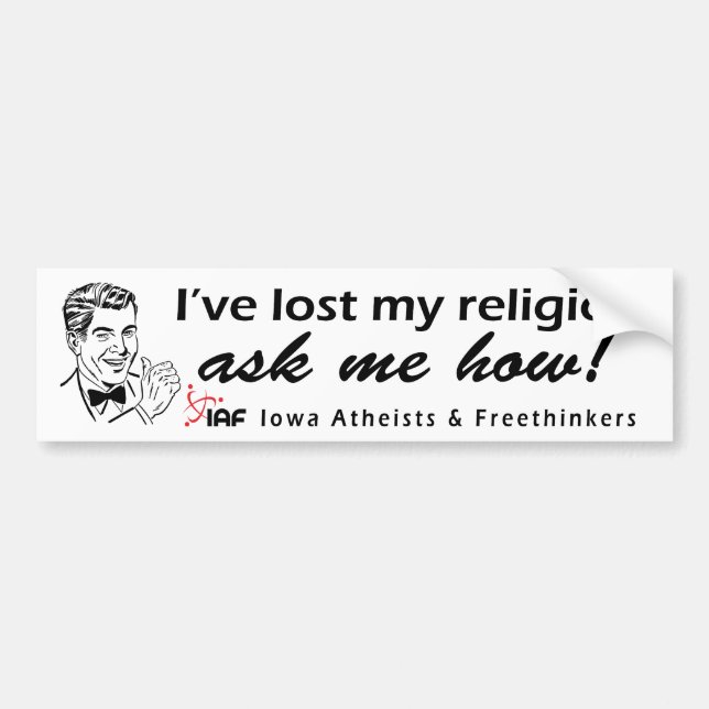 Sales Pitch Bumper Sticker (Front)