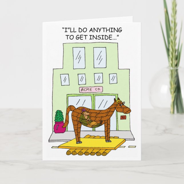 Salesperson Cold Call Greeting Card Trojan (Front)