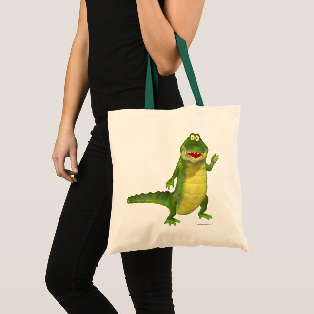 Salez le Sac fourre-tout au crocodile (Devant (produit))