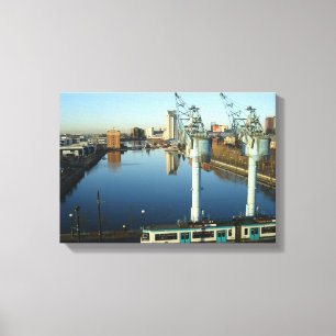 Salford Quays Canvas Print