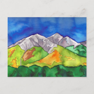 "Salida, CO Mountains" Postcard