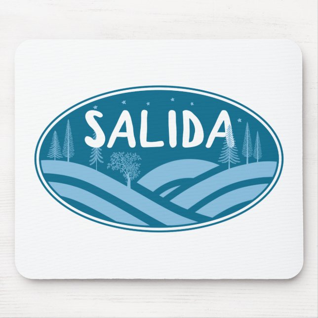 Salida Colorado Outdoors Mouse Pad (Front)